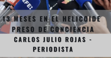 Piden al papa León XIV mediar con Maduro para lograr la libertad de Carlos Julio Rojas y todos los periodistas presos