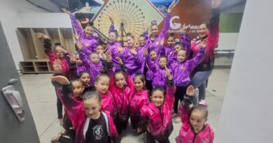Niñas del municipio Rangel brillan en competencia nacional de gimnasia rítmica