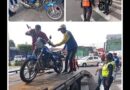 Motorizado resultó herido en colisión con otra moto en El Vigía