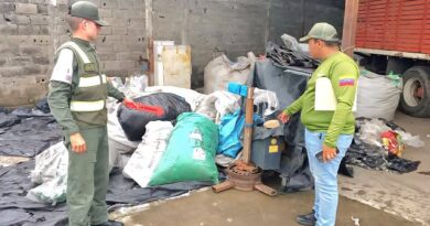 Incautan 574 toneladas de materiales no permisados durante jornada de fiscalización ambiental en Venezuela