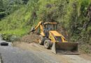 Gobierno Bolivariano habilitó paso con restricciones en la vía a San Jacinto tras deslizamiento en El Cafetal