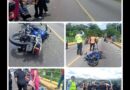 Colisión entre motos deja dos lesionados en El Vigía