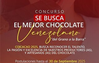 Coicacao 2025 premiará el talento en chocolatería, fotografía, diseño y barismo