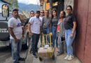 Alcalde Nelson Álvarez entrega ayudas sociales en la parroquia Domingo Peña