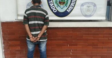 IAPEBM aprehendió a ciudadano que agredió a su propia madre en El Vigía