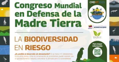 Biodiversidad en Riesgo: Un tema del Congreso Mundial en Defensa de la Madre Tierra