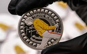 El Reino Unido lanzó una moneda conmemorativa de Freddie Mercury