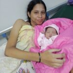 Nace la primera bebé del año en el Sur del Lago y la comunidad le da la bienvenida