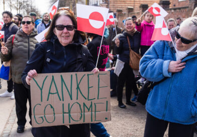«Yanquis, váyanse a casa»: Multitudinarias protestas en Dinamarca contra Trump y sus planes de anexionar Groenlandia