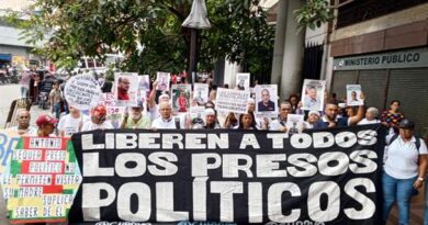 Presos políticos excarcelados en Venezuela