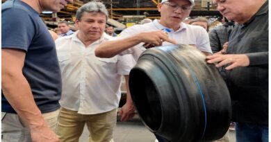 Parque Industrial Caucho presenta el neumático que da inicio a su Plan de Recuperación