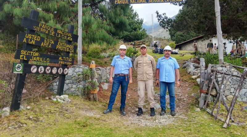 Fundelec realiza mantenimiento a SFV en el Parque Nacional Sierra de la Culata