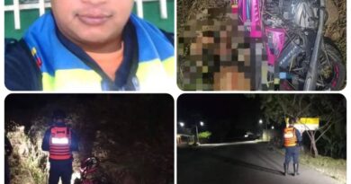 Fallece ciudadano tras volcar la moto fuera de la vía en la Troncal 001