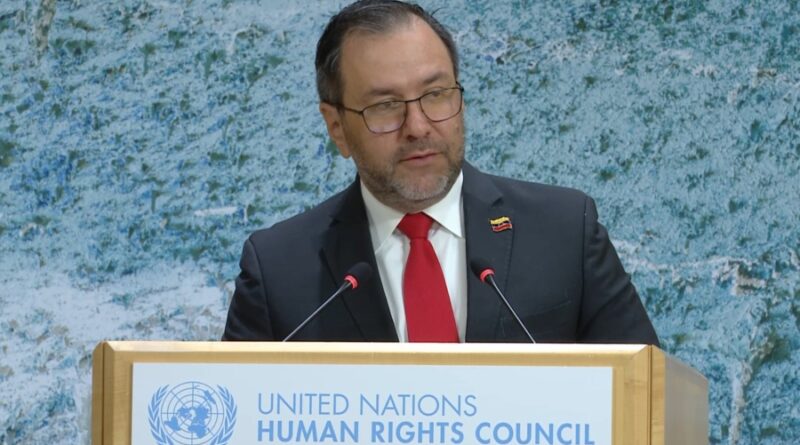 Canciller Yván Gil denuncia ante ONU acción militar ilegal de EEUU y pide liberación del presidente Nicolás Maduro y la primera dama, Cilia Flores