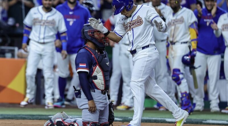 Venezuela venció 6-2 a Países Bajos en su debut en el Clásico Mundial de Beisbol 2026
