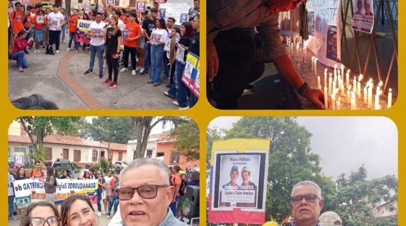 Mujeres merideñas marcharon para exigir la libertad de las presas políticas