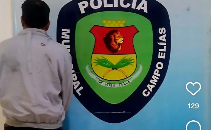 Policía Municipal detiene a hombre por violencia a su expareja en Ejido